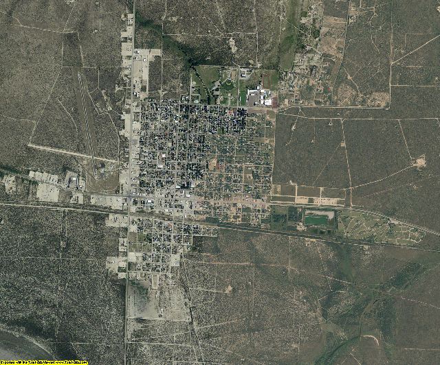 Reagan County, Texas aerial photography