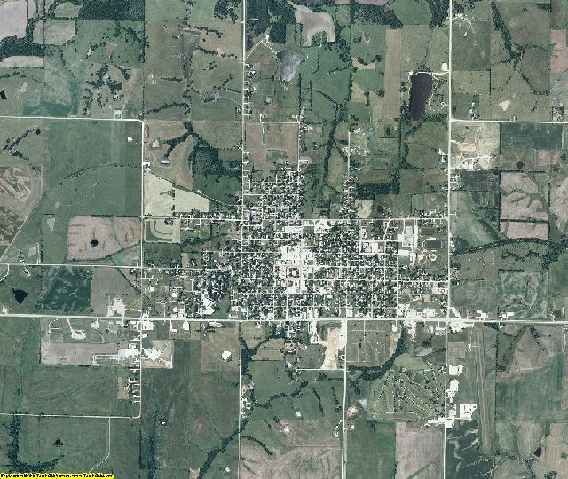 Ringgold County, Iowa aerial photography