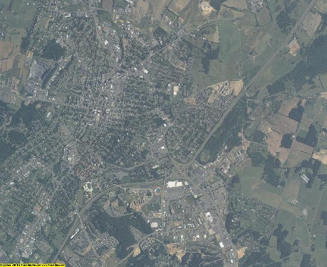 Rockingham County, Virginia aerial photography