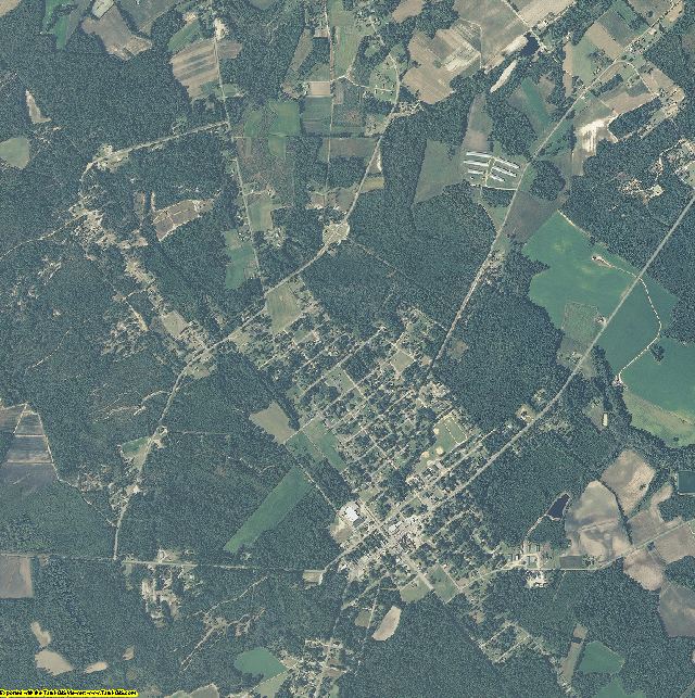 Sampson County, North Carolina aerial photography