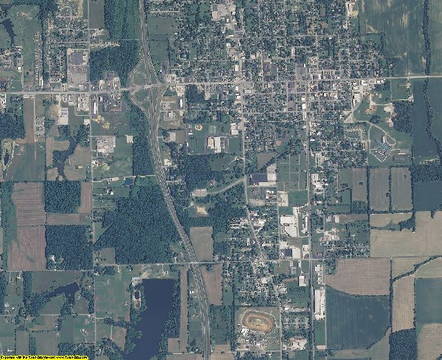 Scott County, Indiana aerial photography