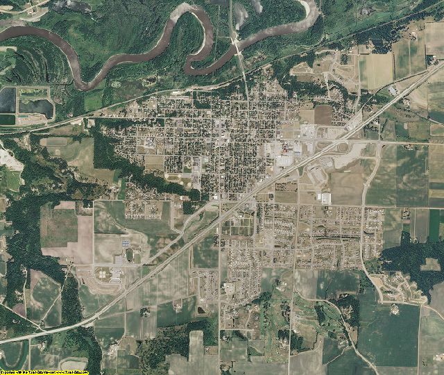 Scott County, Minnesota aerial photography