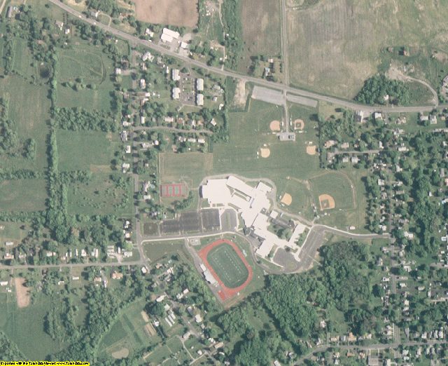 Seneca County, NY aerial photography detail