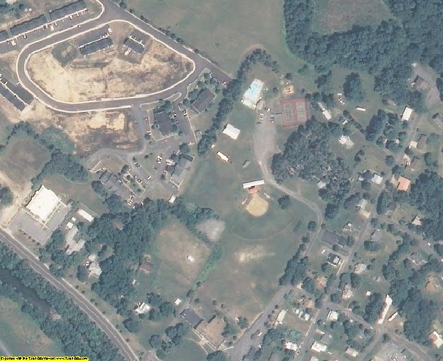Shenandoah County, VA aerial photography detail
