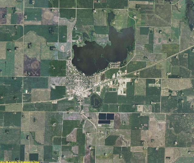 Sibley County, Minnesota aerial photography
