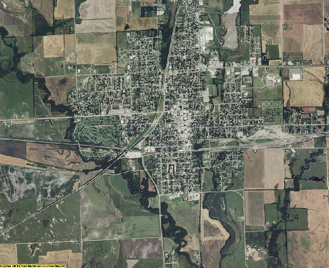 Sumner County, Kansas aerial photography