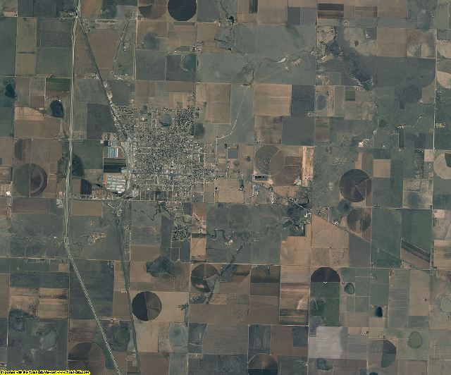 Swisher County, Texas aerial photography
