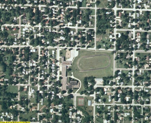 Union County, IA aerial photography detail