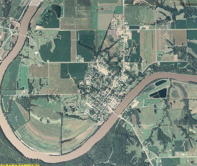 Van Buren County, Iowa aerial photography