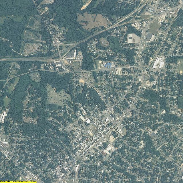 Vance County, North Carolina aerial photography