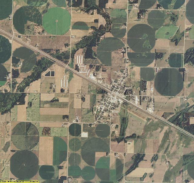 Wadena County, Minnesota aerial photography