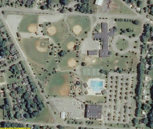 Warren County, TN aerial photography detail