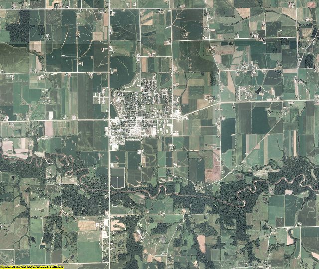 Washington County, Iowa aerial photography