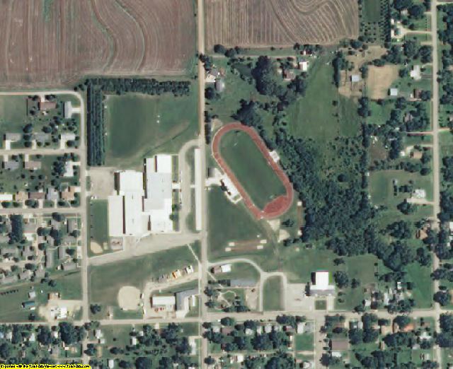 Washington County, KS aerial photography detail
