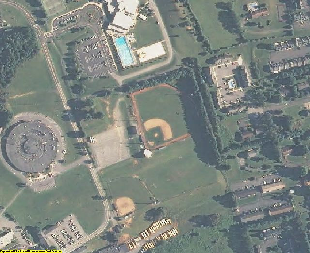 Washington County, VA aerial photography detail