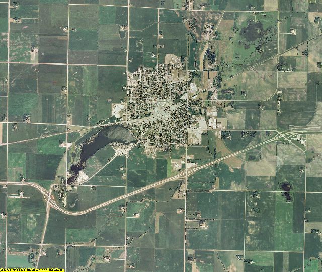 Watonwan County, Minnesota aerial photography