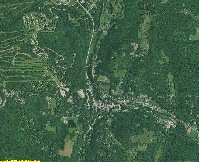 Windsor County, Vermont aerial photography