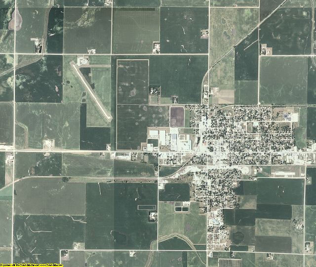 Wright County, Iowa aerial photography
