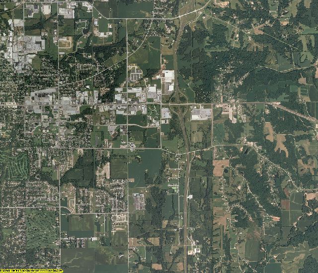 Adams County, Illinois aerial photography