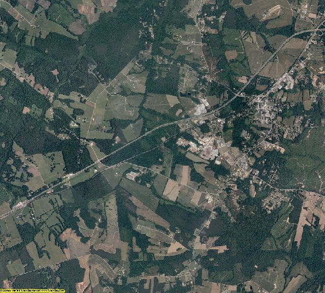 Amelia County, Virginia aerial photography
