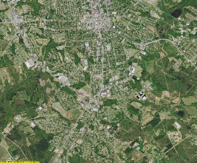 Anderson County, South Carolina aerial photography