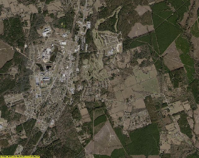 Angelina County, Texas aerial photography