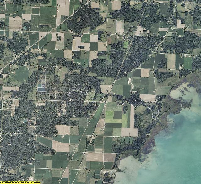 Arenac County, Michigan aerial photography