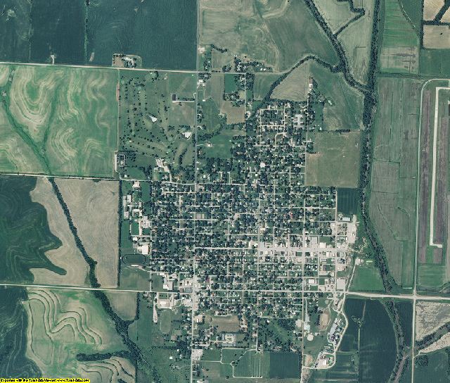 Atchison County, Missouri aerial photography