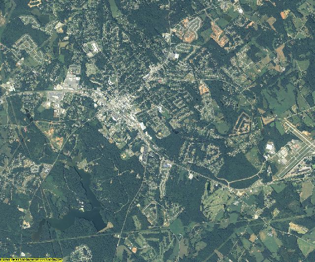 Barrow County, Georgia aerial photography