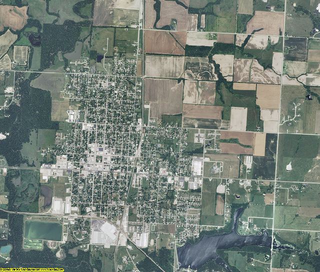 Barton County, Missouri aerial photography