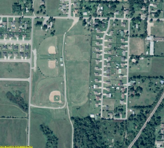 Benton County, AR aerial photography detail