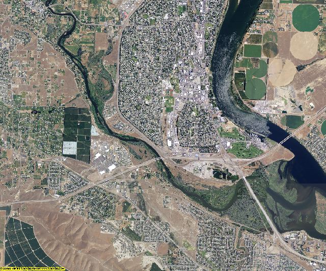 Benton County, Washington aerial photography