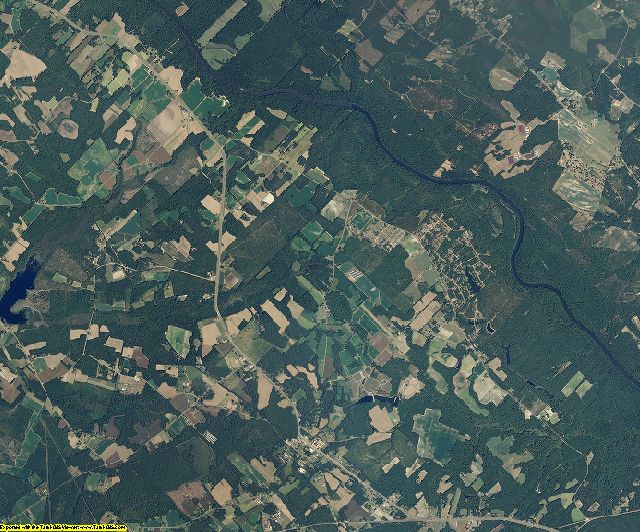 Bladen County, North Carolina aerial photography