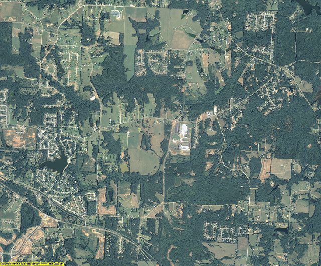 Butts County, Georgia aerial photography