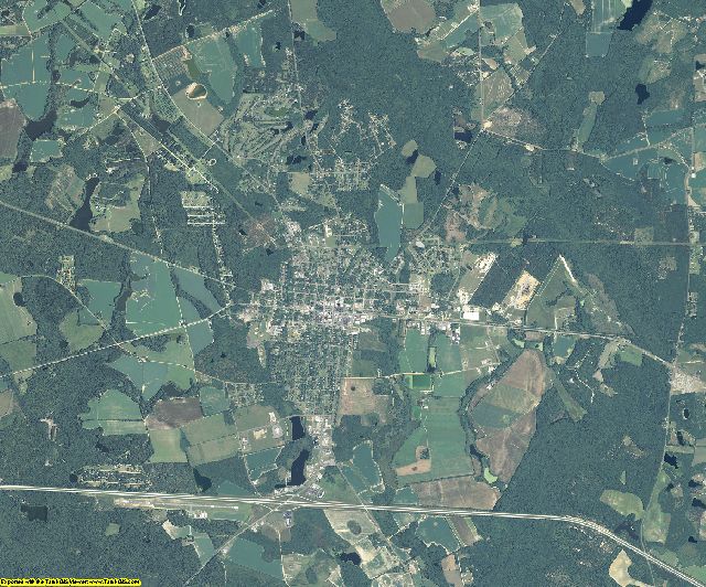 Candler County, Georgia aerial photography