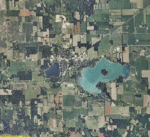 Cass County, Michigan aerial photography