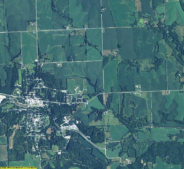 Cass County, Nebraska aerial photography