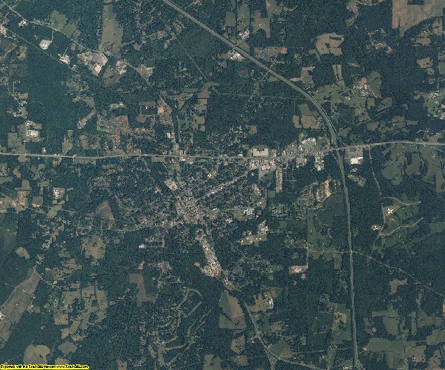 Chatham County, North Carolina aerial photography