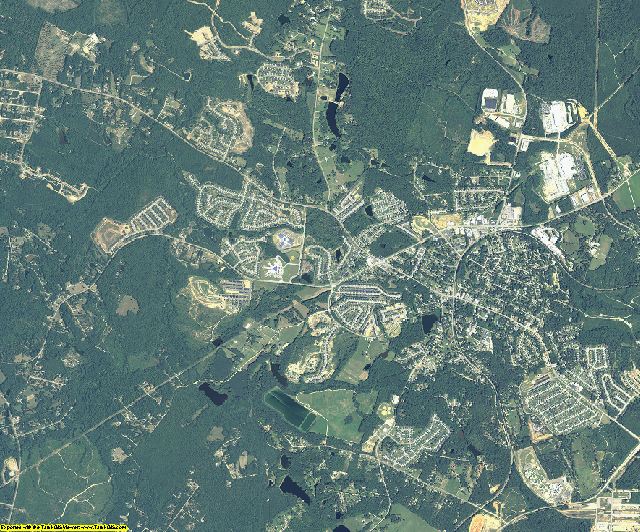Columbia County, Georgia aerial photography