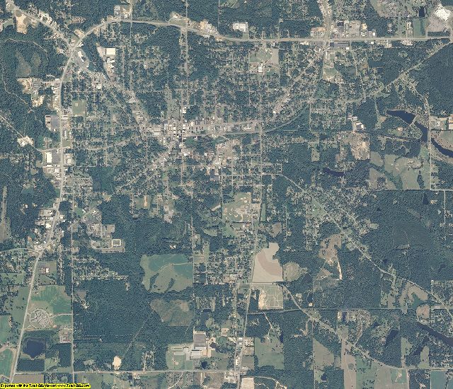 Covington County, Alabama aerial photography