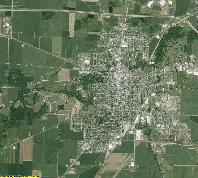 Crawford County, Ohio aerial photography