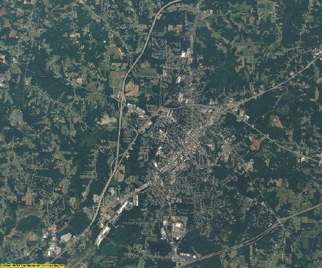 Davidson County, North Carolina aerial photography