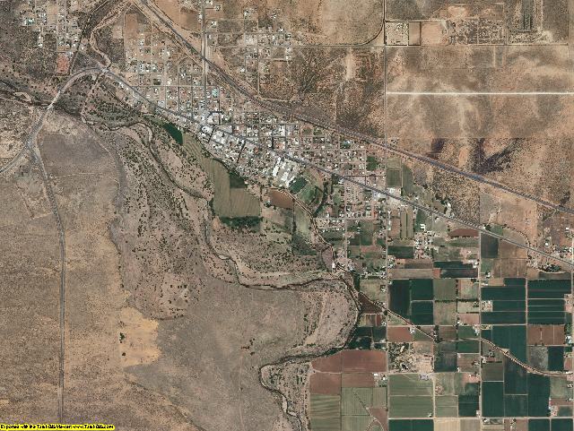 De Baca County, New Mexico aerial photography