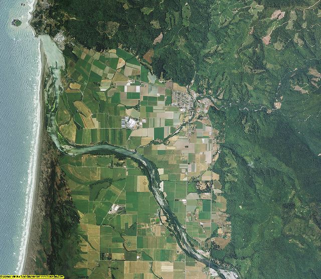 Del Norte County, California aerial photography