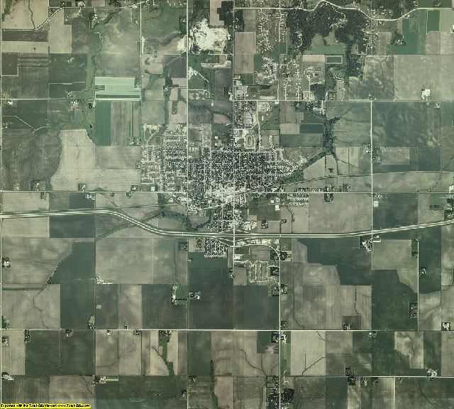 Dodge County, Minnesota aerial photography