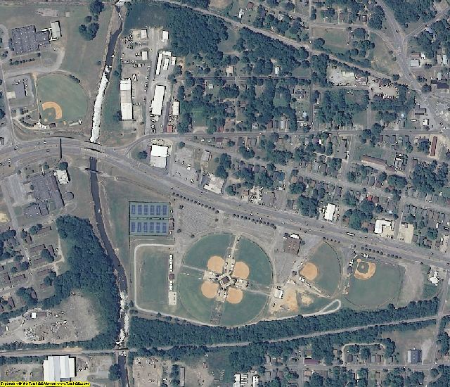 Etowah County, AL aerial photography detail