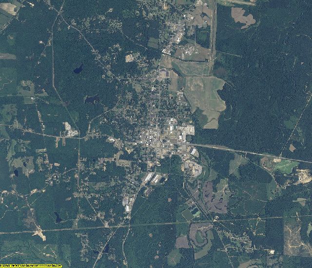 Fayette County, Alabama aerial photography