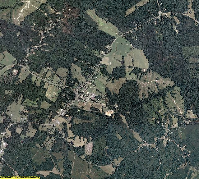 Fluvanna County, Virginia aerial photography