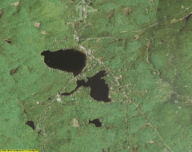 Fulton County, New York aerial photography