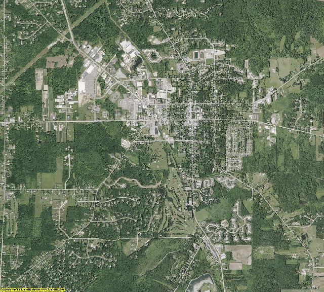 Geauga County, Ohio aerial photography